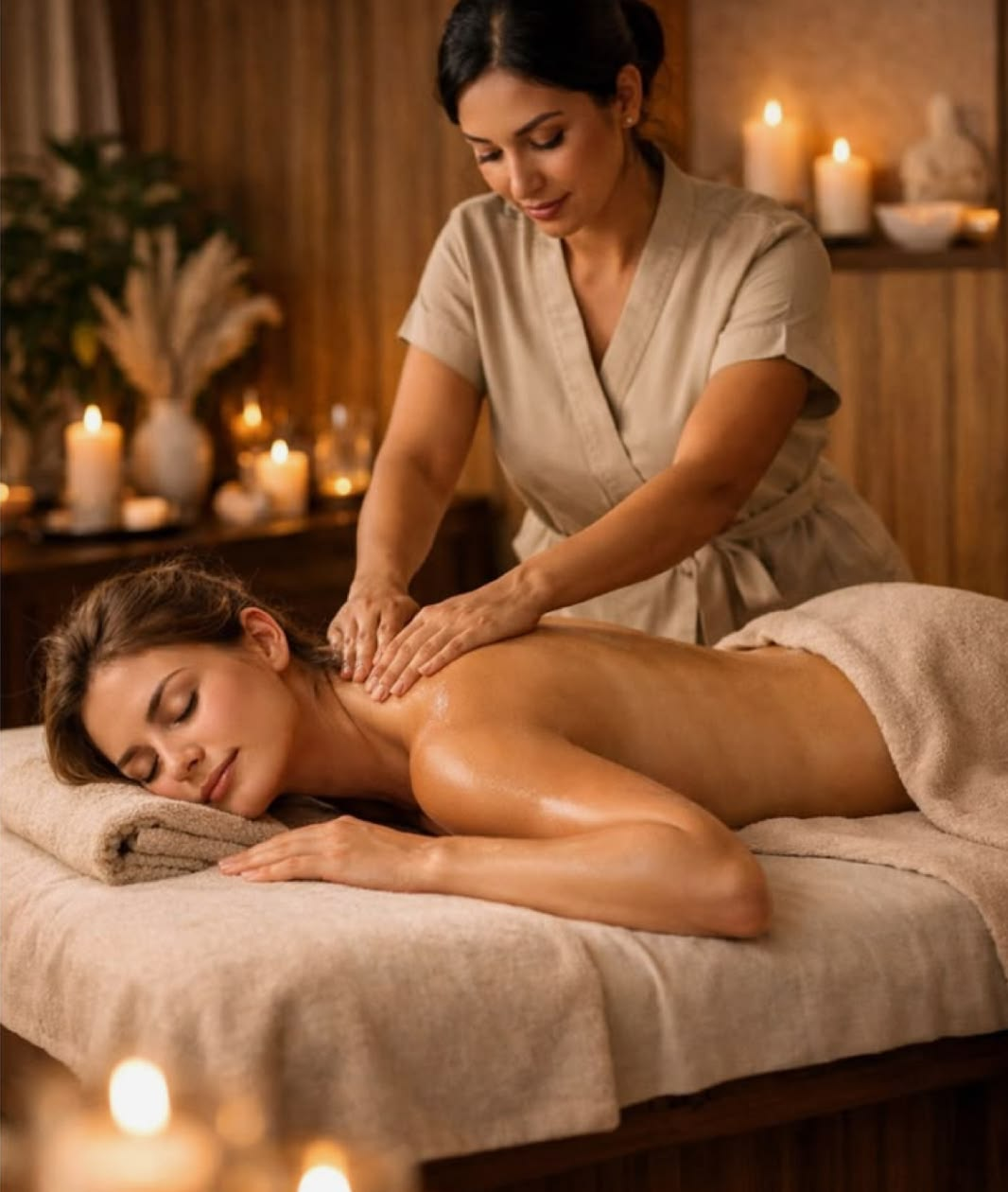Full body relaxation massage